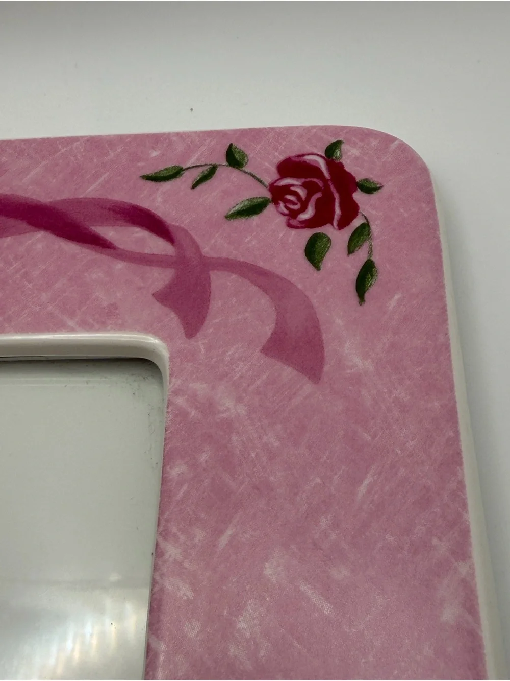Papel Giftware At The Ballet Pink Ceramic 5x7 Picture Frame Ballerina Flowers
